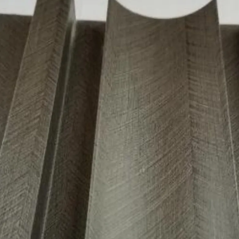 Catalogue image: grey textured wall panel with a concave centre rib