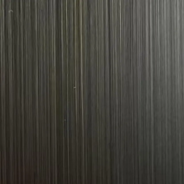 Catalogue image: dark bronze linear-brush stainless finish