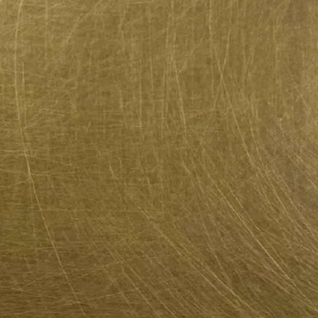 Catalogue image: gold-tone cross-brushed stainless finish